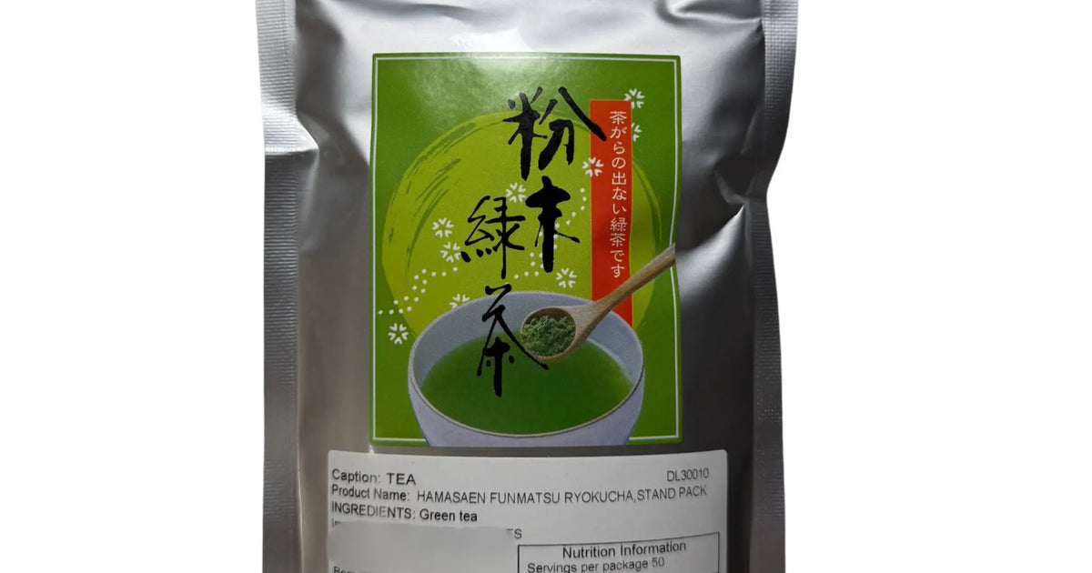 Hamasaen Funmatsu Ryokucha Green Tea Powder 100g – Asian Pantry