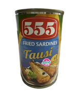 555 Ikan Sardin Goreng Tausi 155g