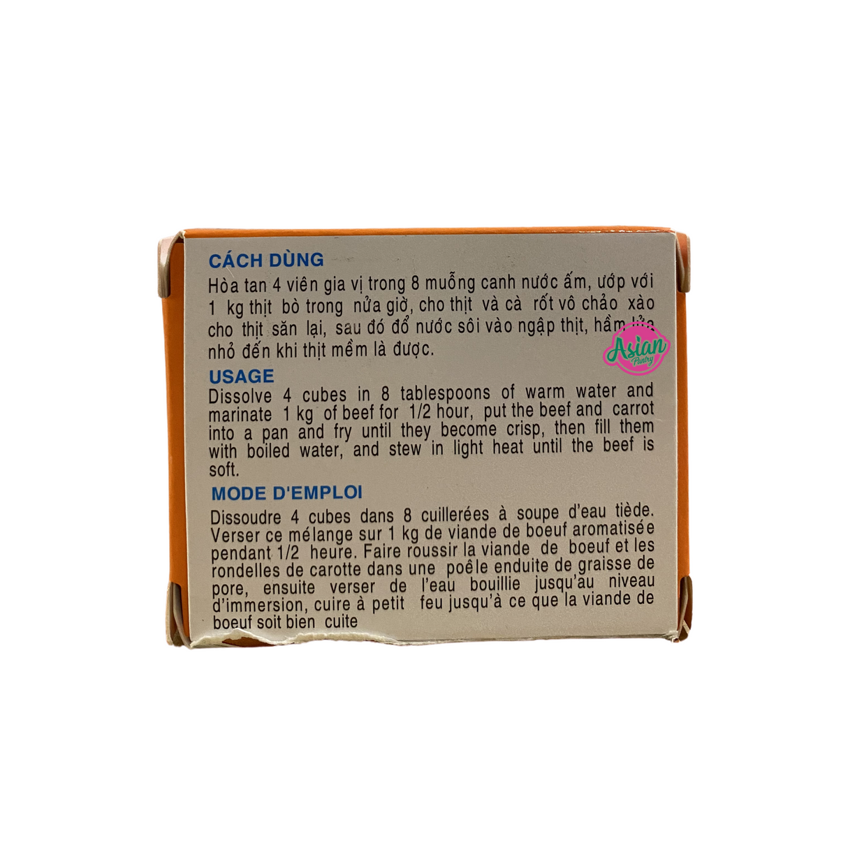 Bao Long Bo Kho 调味料 75g