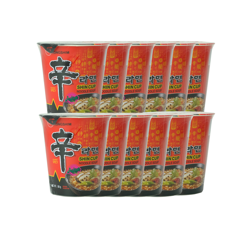 Nongshim Shin Cup Noodle Soup 68g