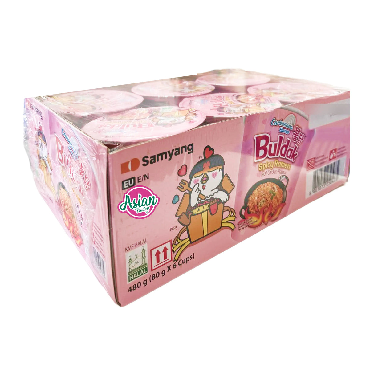 Samyang Buldak Carbonara Ramen Cup (6 Pack)
