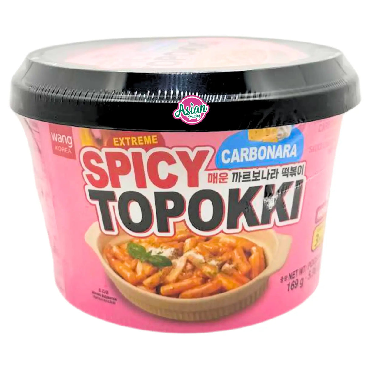 Wang Carbo Flavour Topokki (Spicy) 169g