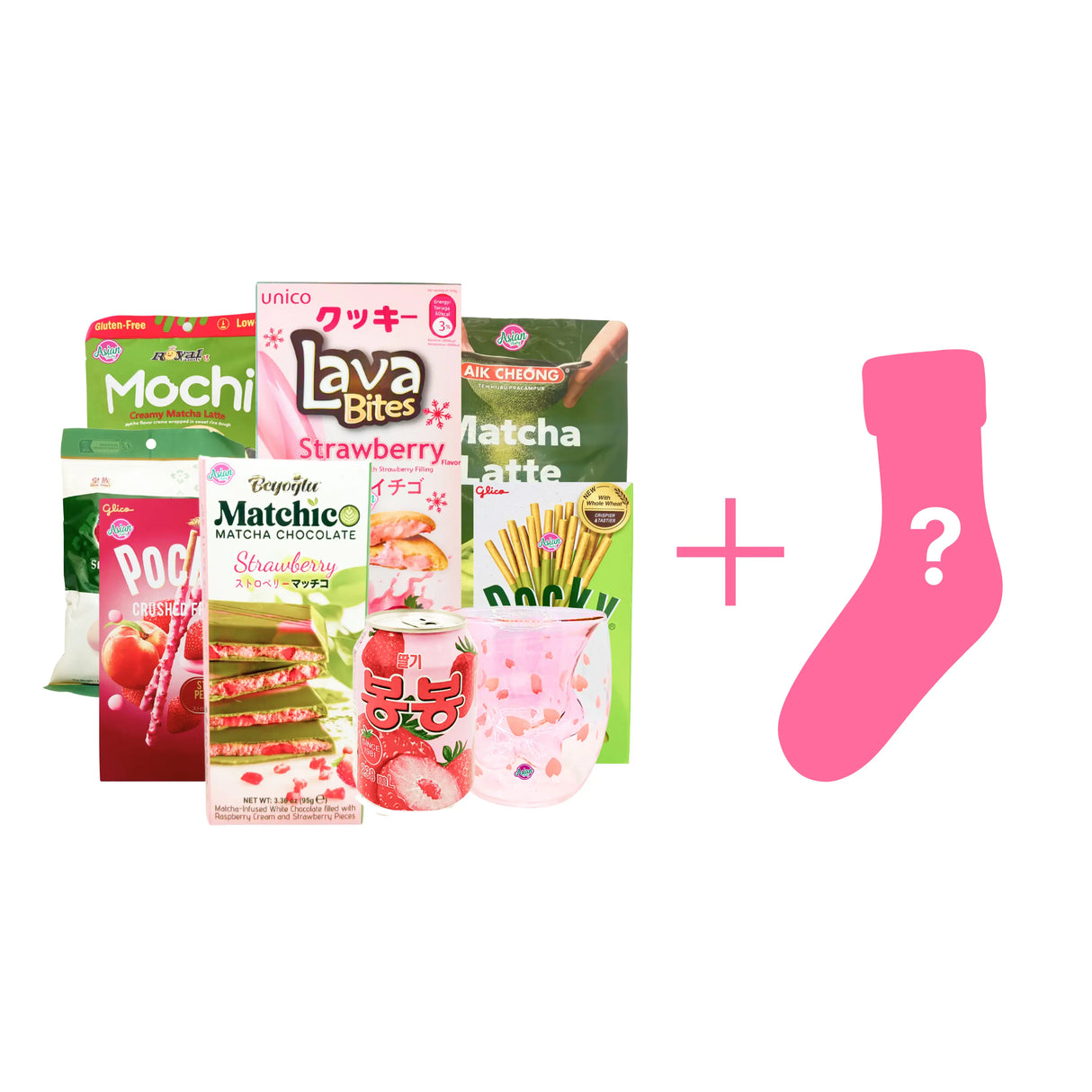 Asian Pantry Matcha Strawberry Bundle
