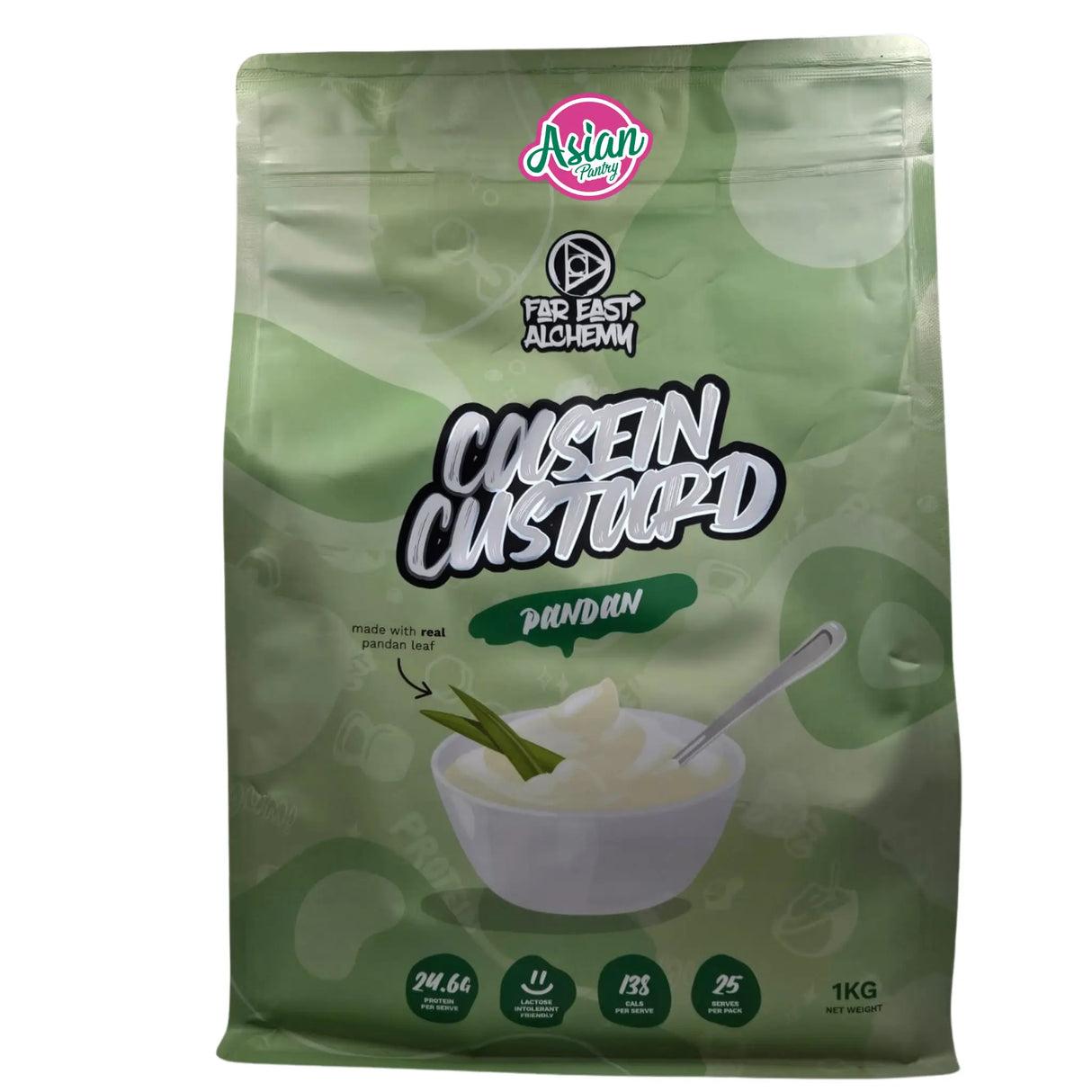 Far East Alchemy Casein Protein Custard Pandan (Limited Edition) 1kg