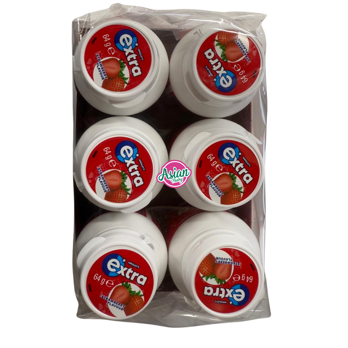 Wrigley's Extra Bottle Sugarfree Strawberry 64g