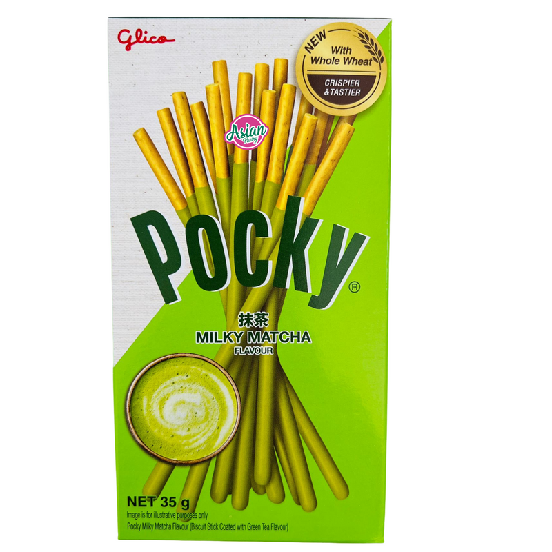 Glico Pocky Green Tea Matcha Flavour 35g