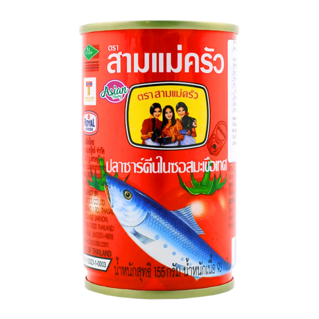 3 Lady Cooks Sardines in Tomato Sauce 155g