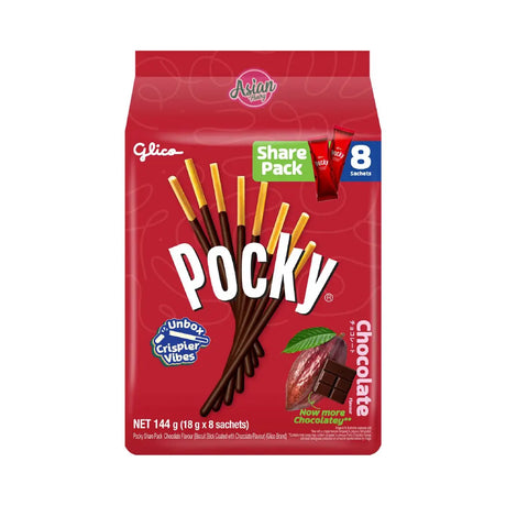 Glico Pocky Chocolate Family Pack 144g
