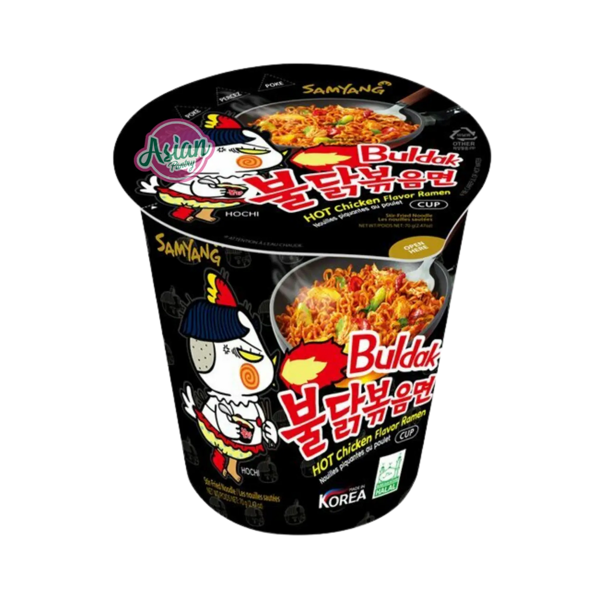 Samyang Buldak Hot Chicken Flavour Ramen Cup 70g