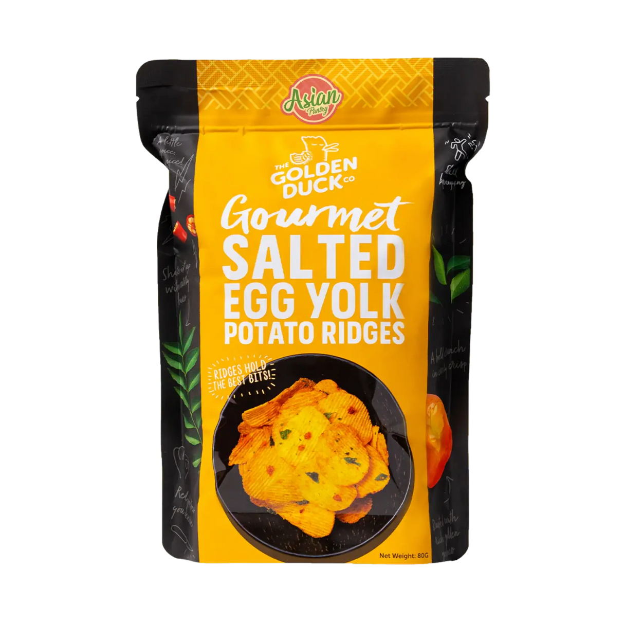Golden Duck Salted Egg Yolk Potato Ridge 95g