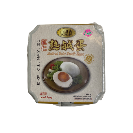 Yummy Boiled Salty Duck Eggs 220g (Exp: 23/12/2026)