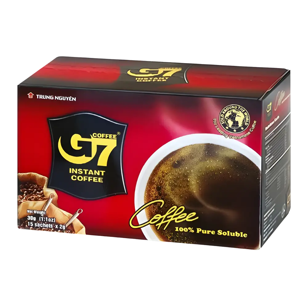 Trung Nguyen G7 Instant Coffee Mix Black 15pk 30g