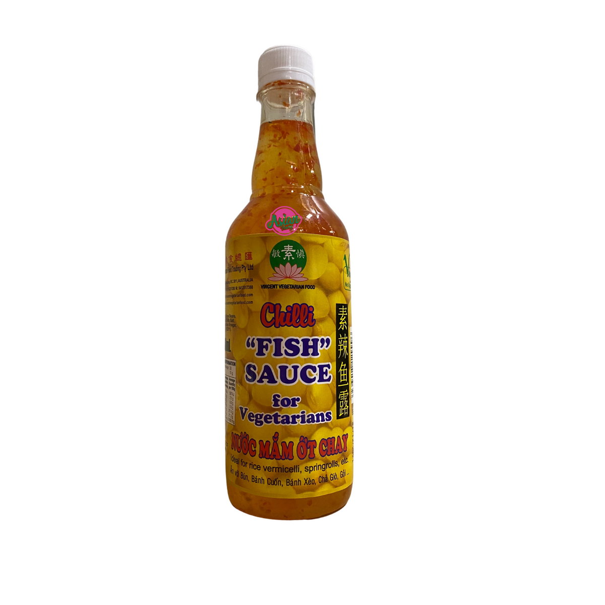 VVF Vegetarian Chilli Fish Sauce 520ml