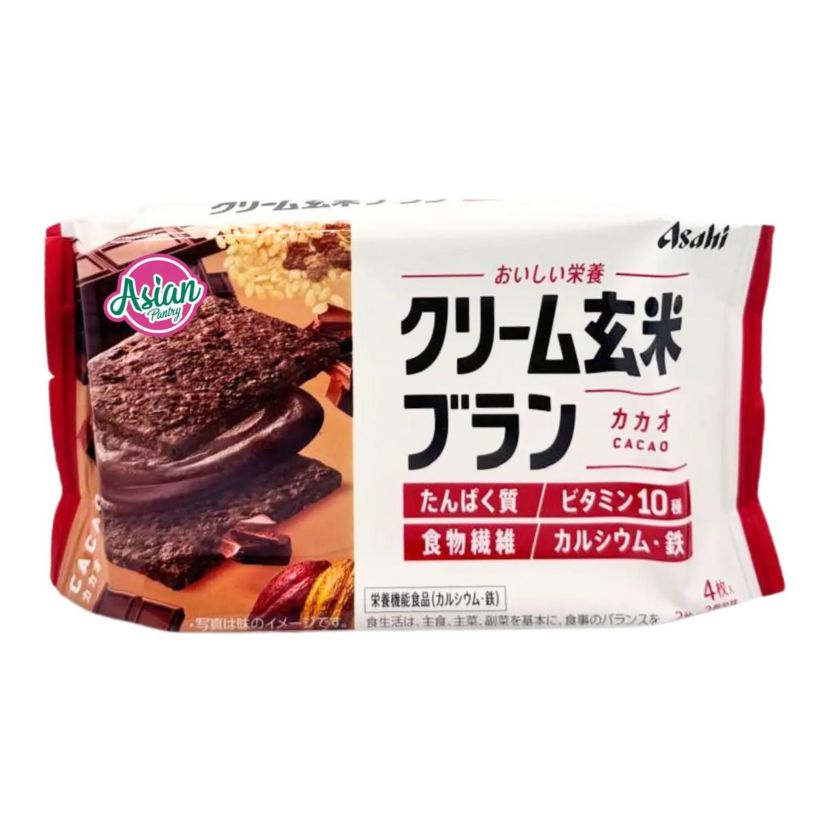 Asahi Cream Brown Rice Blanc Cacao 72g