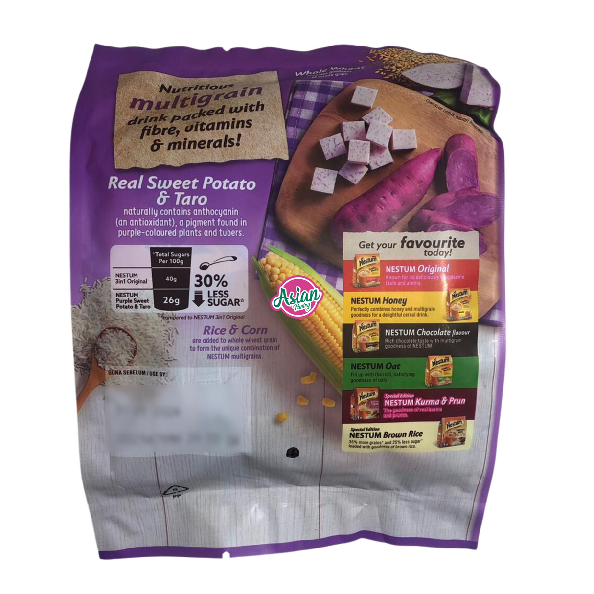 Nestle Nestum Ubi Ungu &amp; Taro 10P 270g