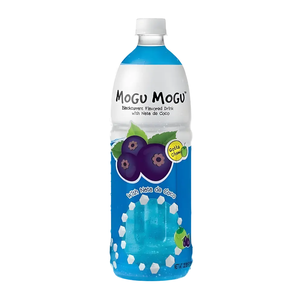 Jus Kismis Hitam Mogu Mogu dengan Nata De Coco 1000ml