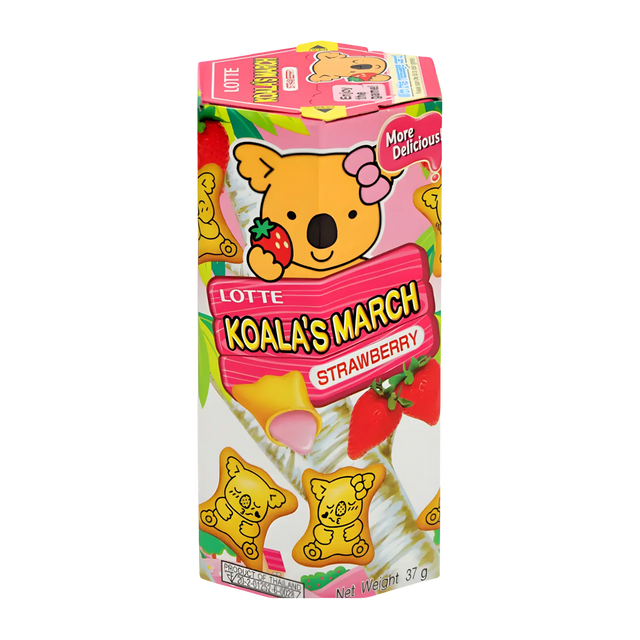 Lotte Koalas March Strawberry 37g