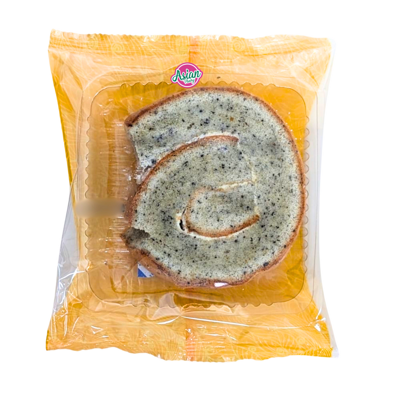 Delyco Swiss Roll Black Sesame 100g