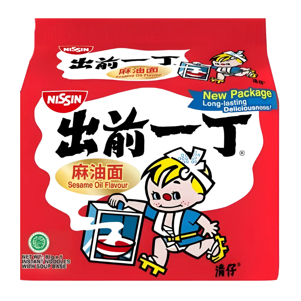 Nissin Noodles with Sesame Oil