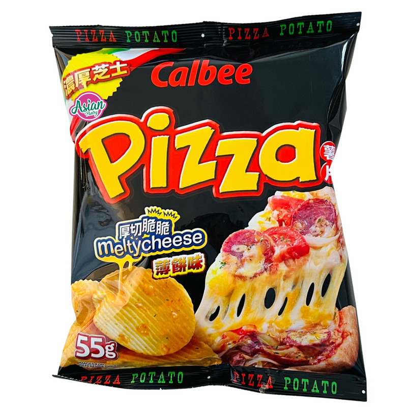 Calbee Potato Chips Pizza Melty Cheese  55g