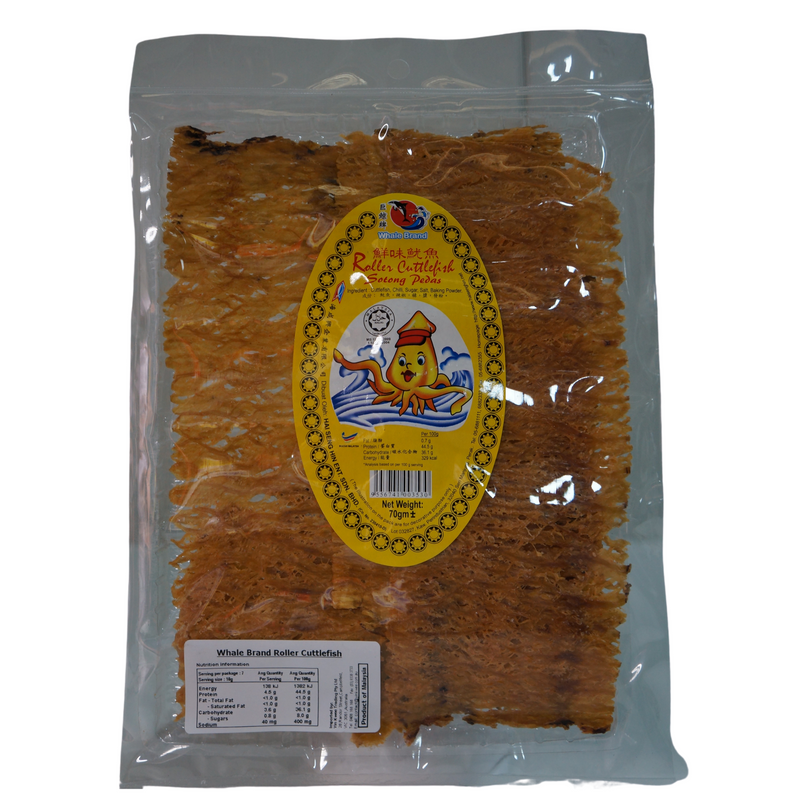 鲸鱼牌卷墨鱼 80g