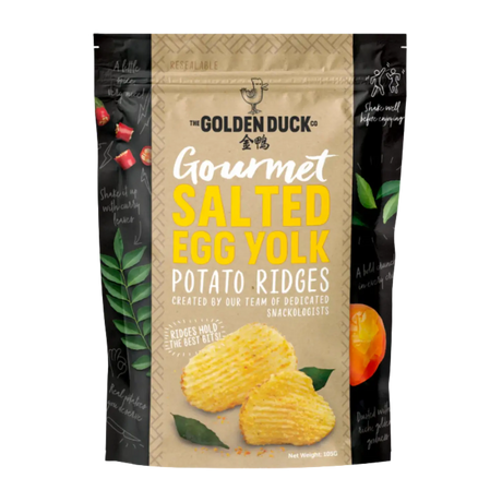 Golden Duck Salted Egg Yolk Potato Ridge 105g