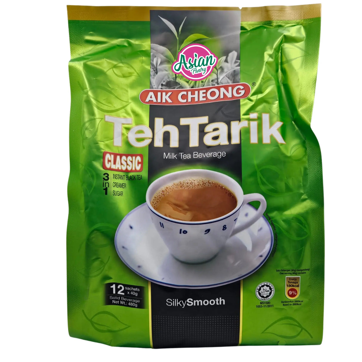 Aik Cheong Teh Tarik Classic 3 in 1 Milk Tea 480g