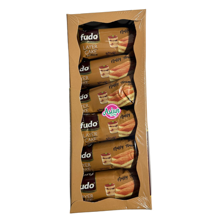 Fudo Fluffy Tiramisu Layer Cake 24pk 432g
