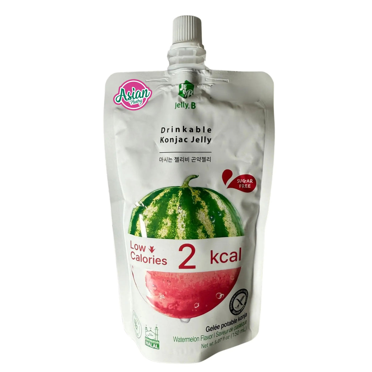 Jelly B Drinkable Konjac Jelly Watermelon Flavour 150ml