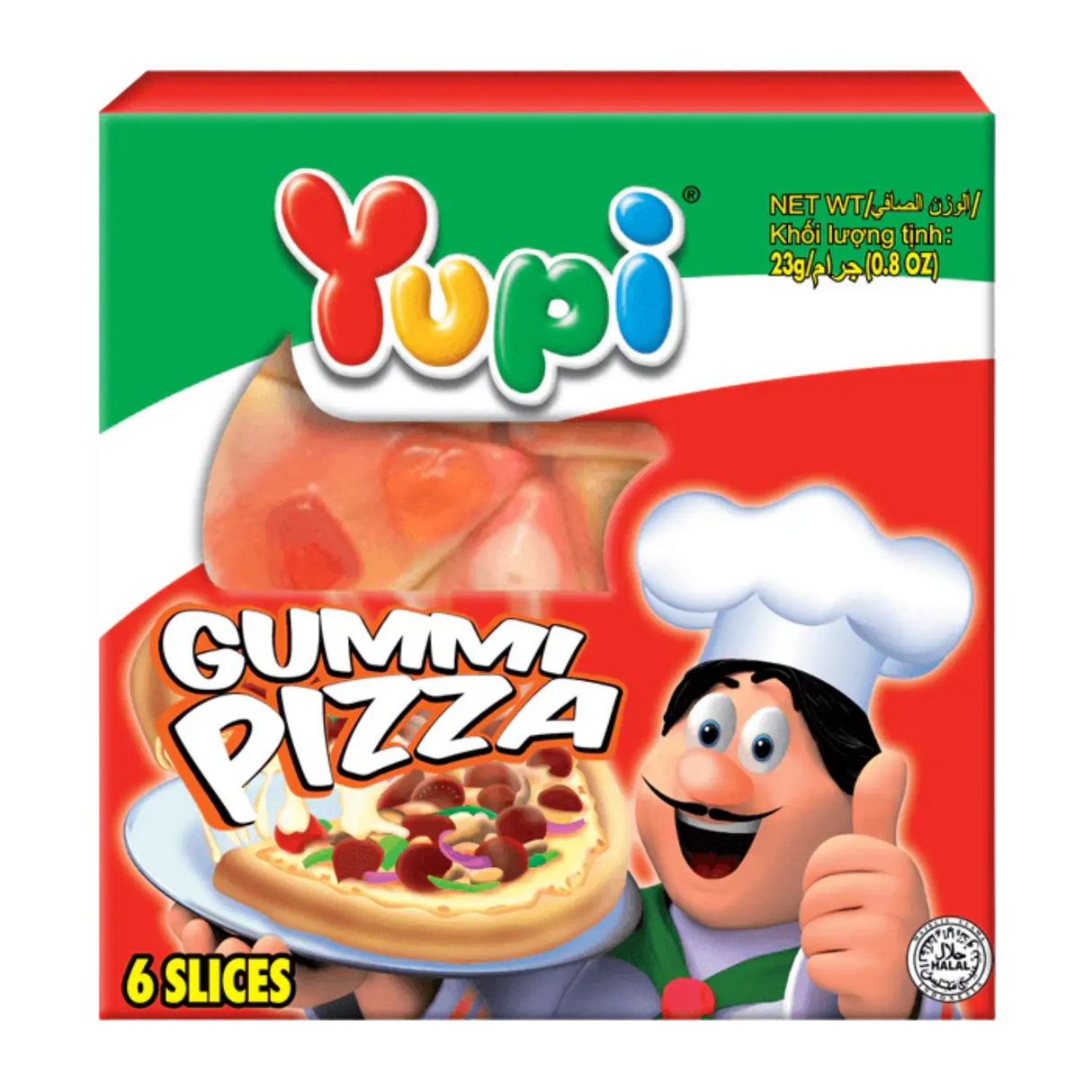Yupi Mini Gummi Pizza 12g