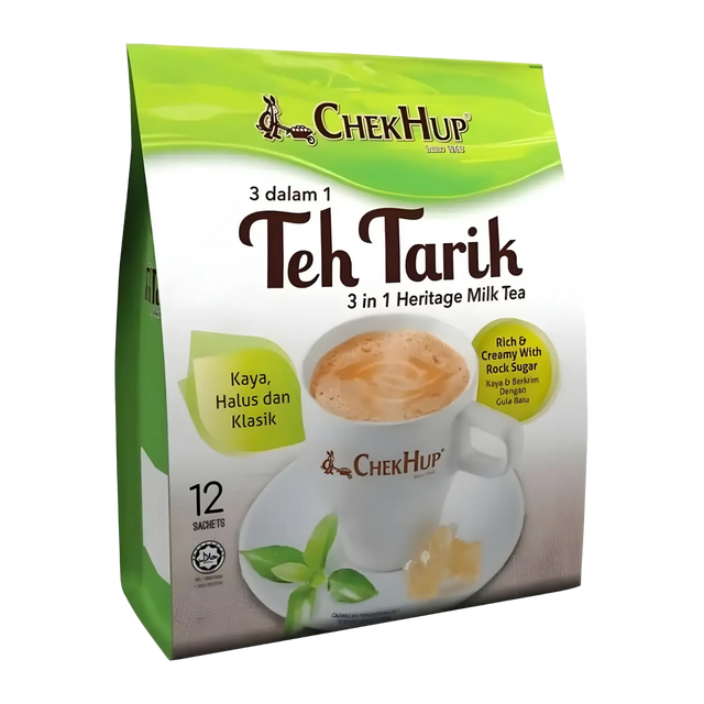 ChekHup 3 in 1 Rich & Creamy with Rock Sugar 12pk 480g