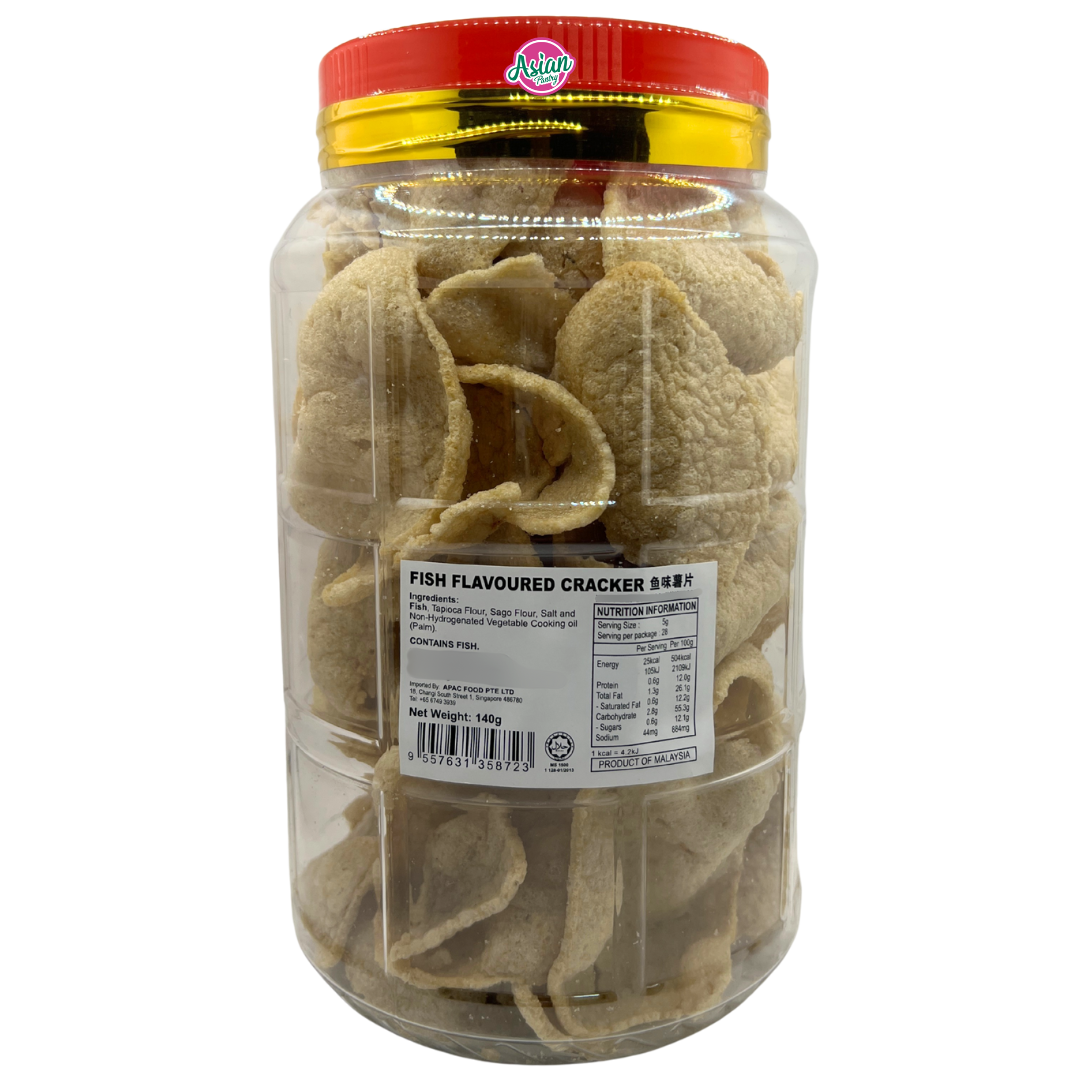 Delyco Fish Cracker (Keropok Ikan) 140g