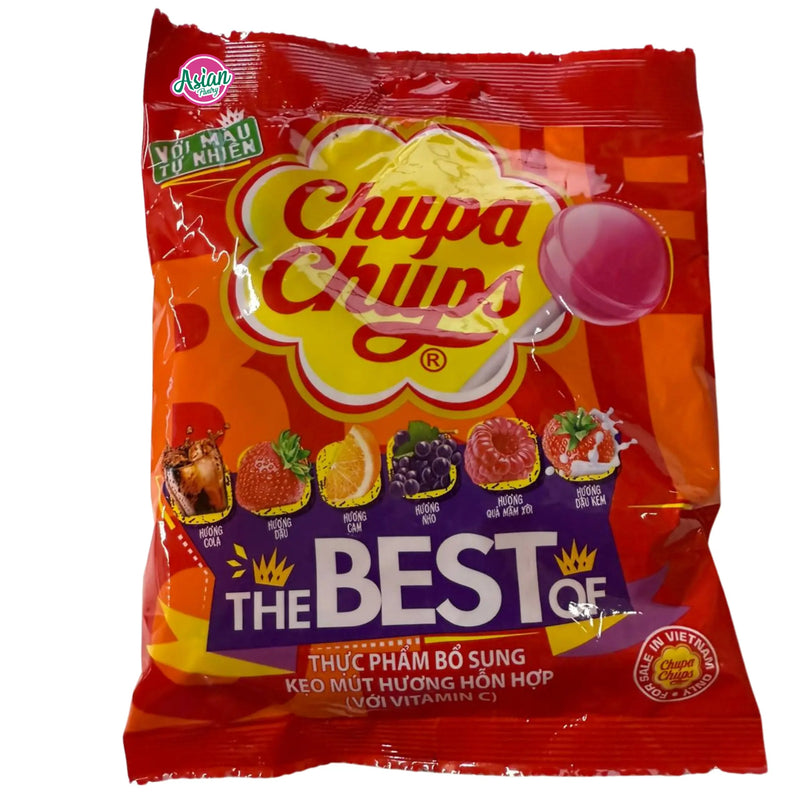 Chupa Chups Lollipops - Assorted Fruits 93g