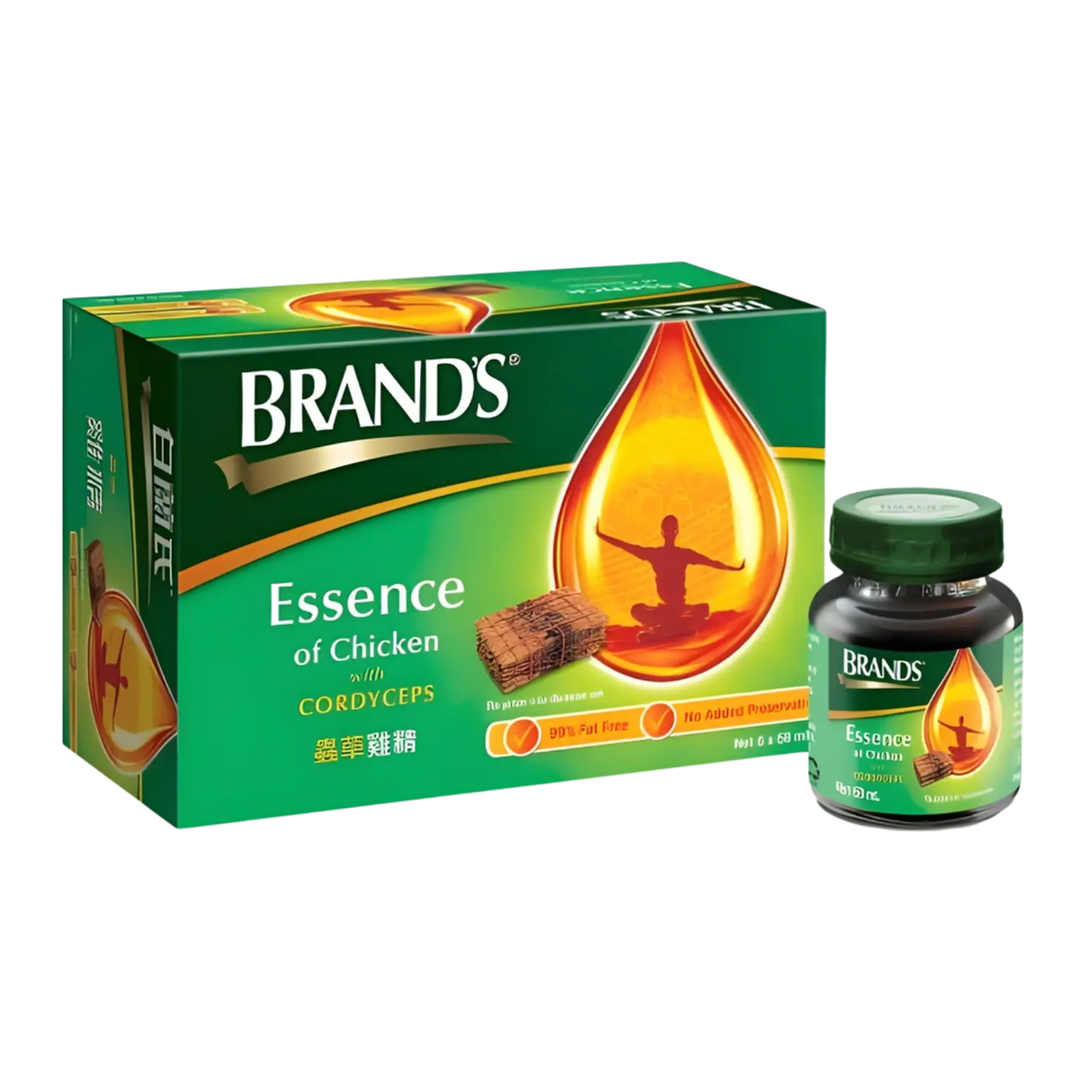 白兰氏虫草鸡精 6 包 408g