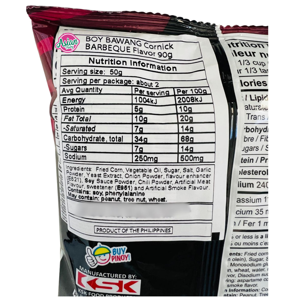 Boy Bawang Cornick Perisa BBQ 90g