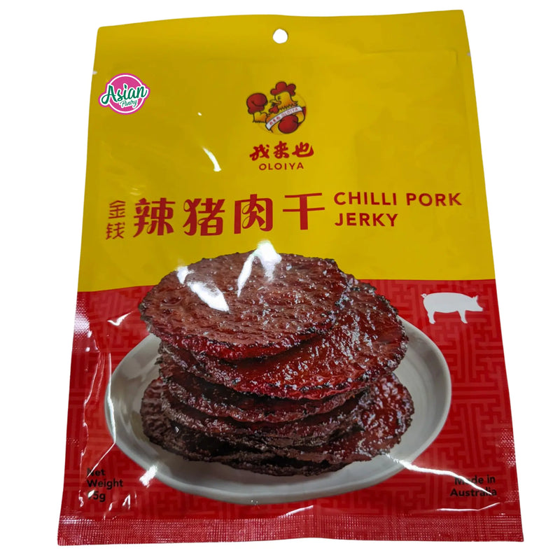 Oloiya Golden Chili Pork Jerky 190g