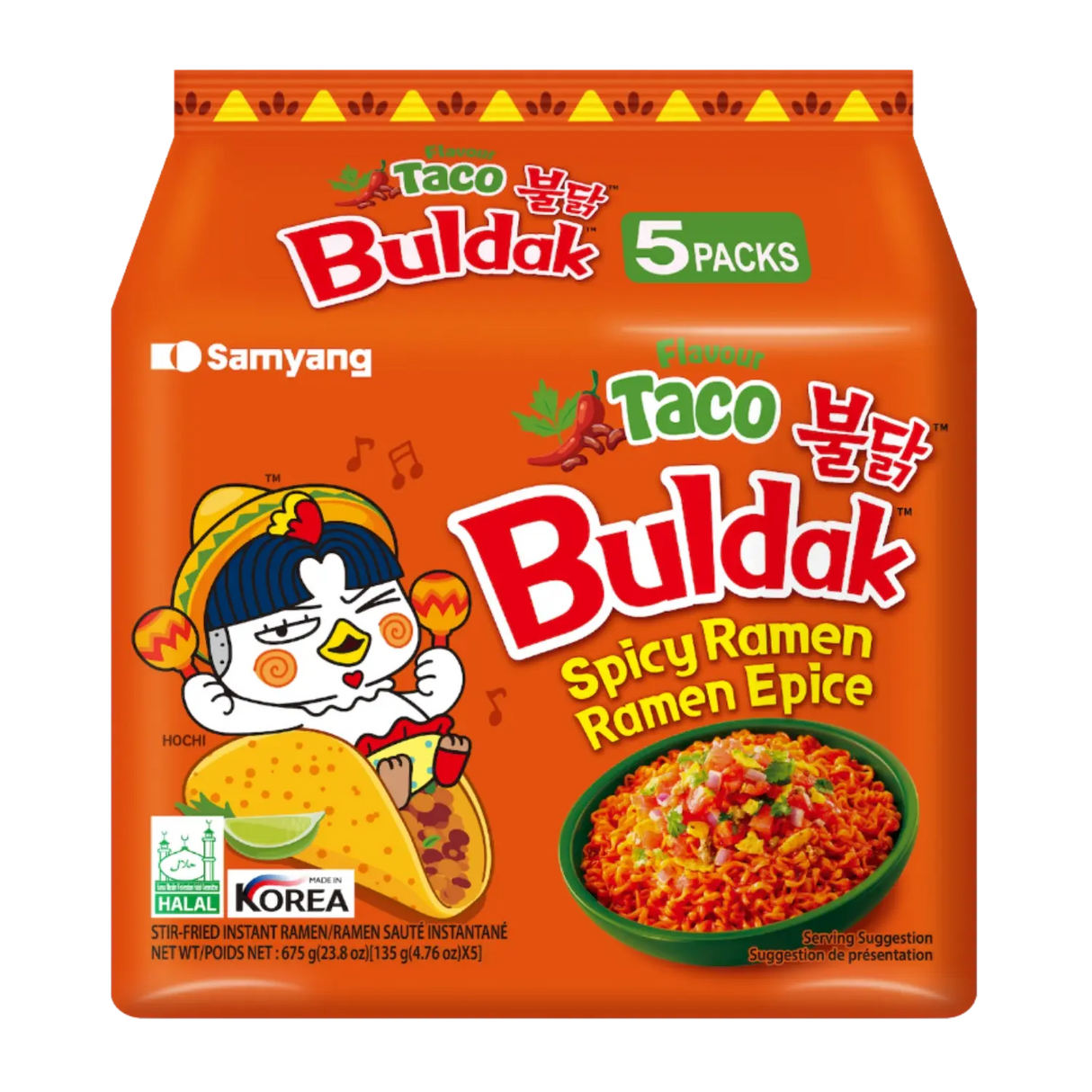 Samyang Buldak Spicy Taco Ramen