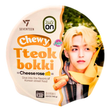 HY SEVENTEEN Chewy Tteokbokki Rose Cheese (Random Member) 140g