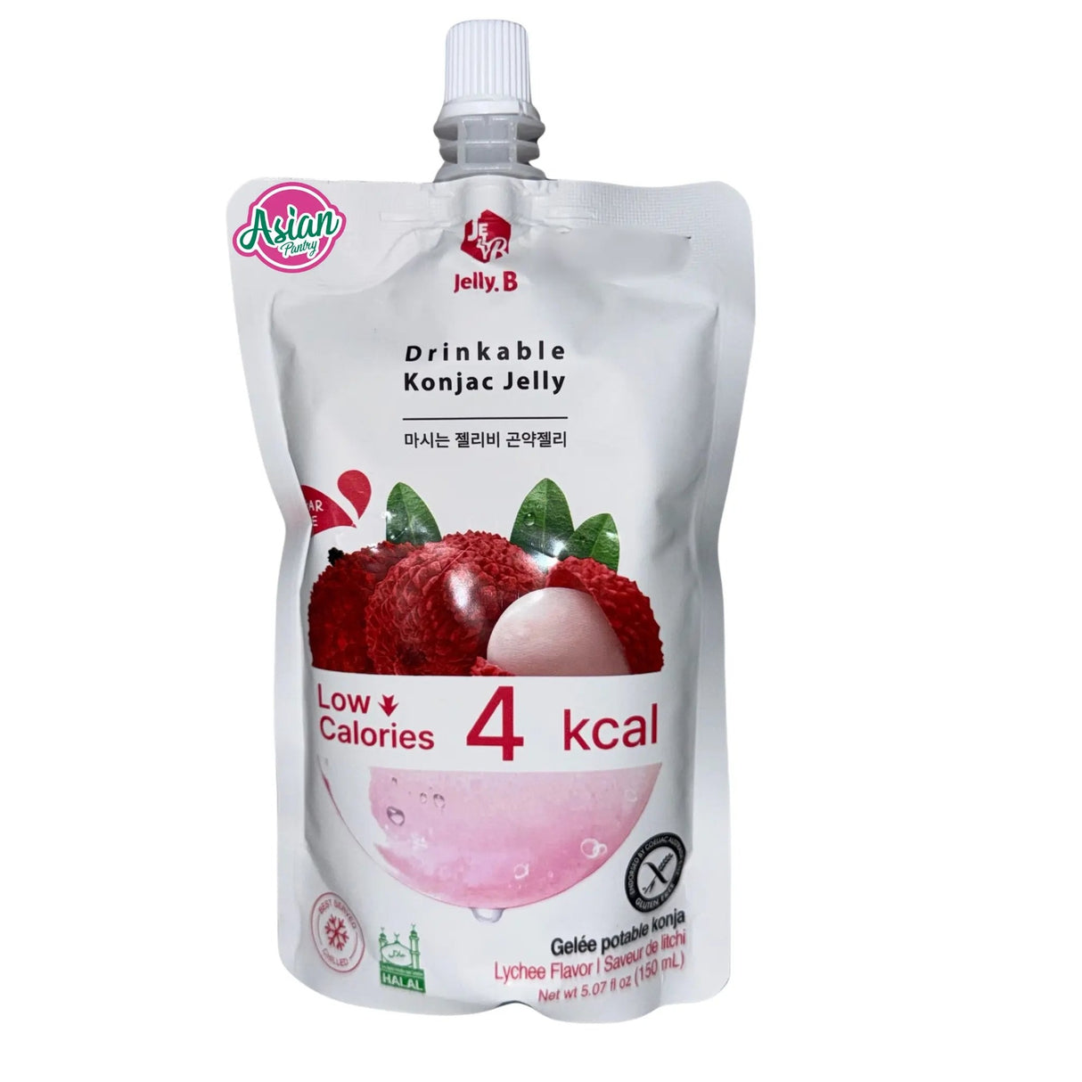 Jelly B Drinkable Konjac Jelly Lychee Flavour 150ml