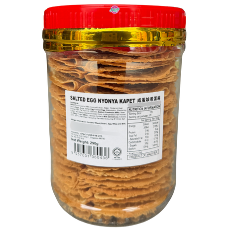 Delyco Salted Egg Nyonya Kapet 290g