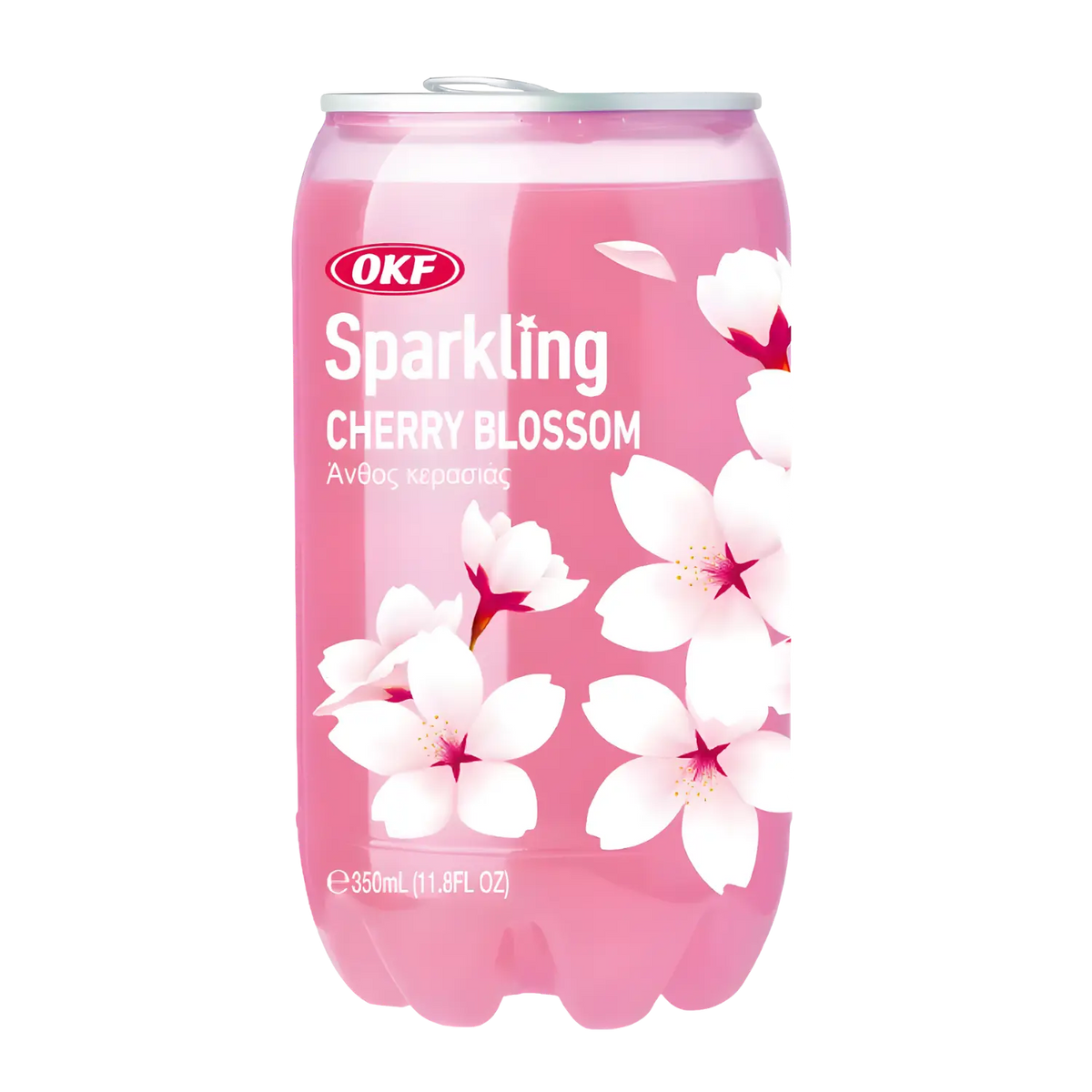 Photographie réelle du produit OKF Sparkling Drink Cherry Blossom 350ml