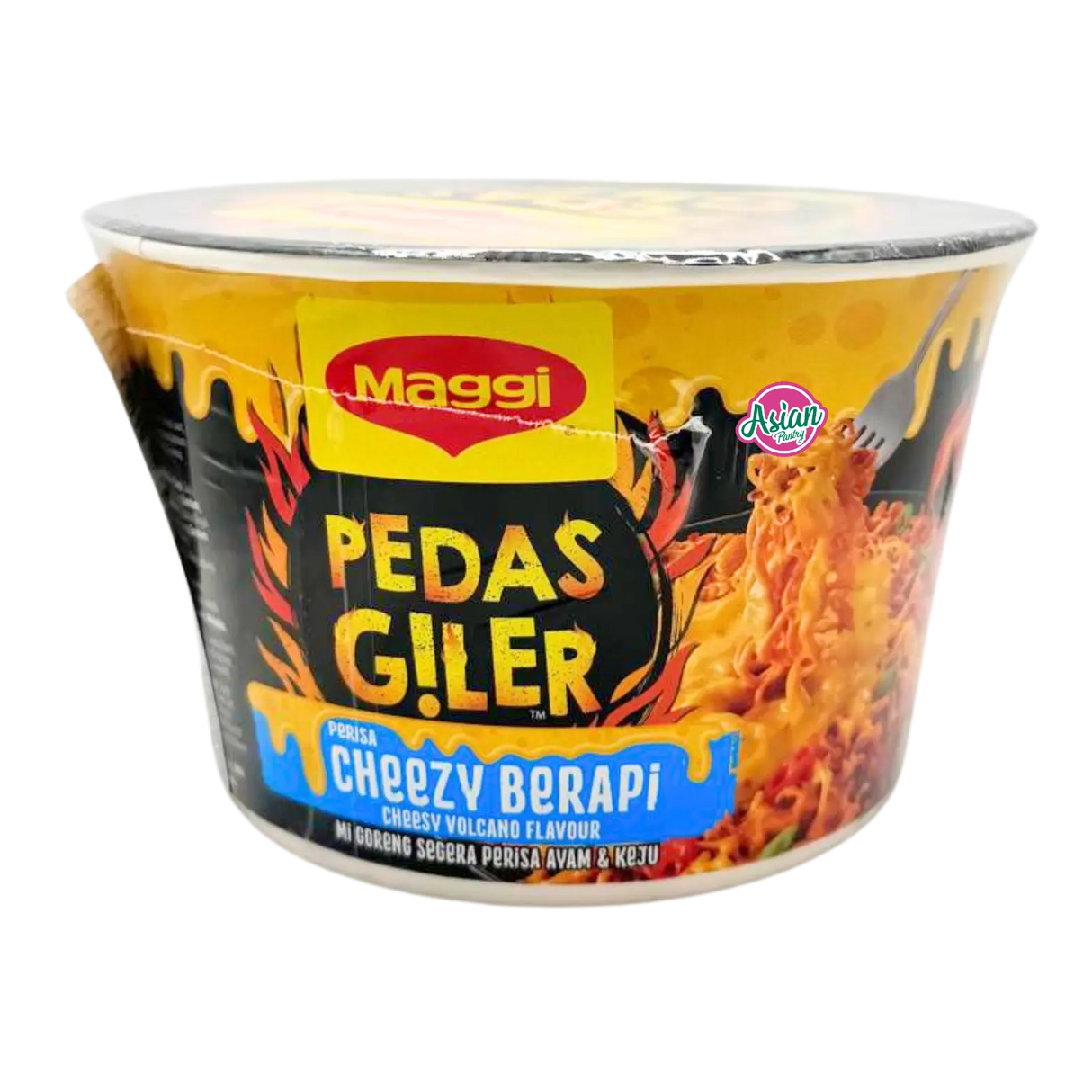 Maggi Pedas Giler Cheezy Volcano Noodles 94g