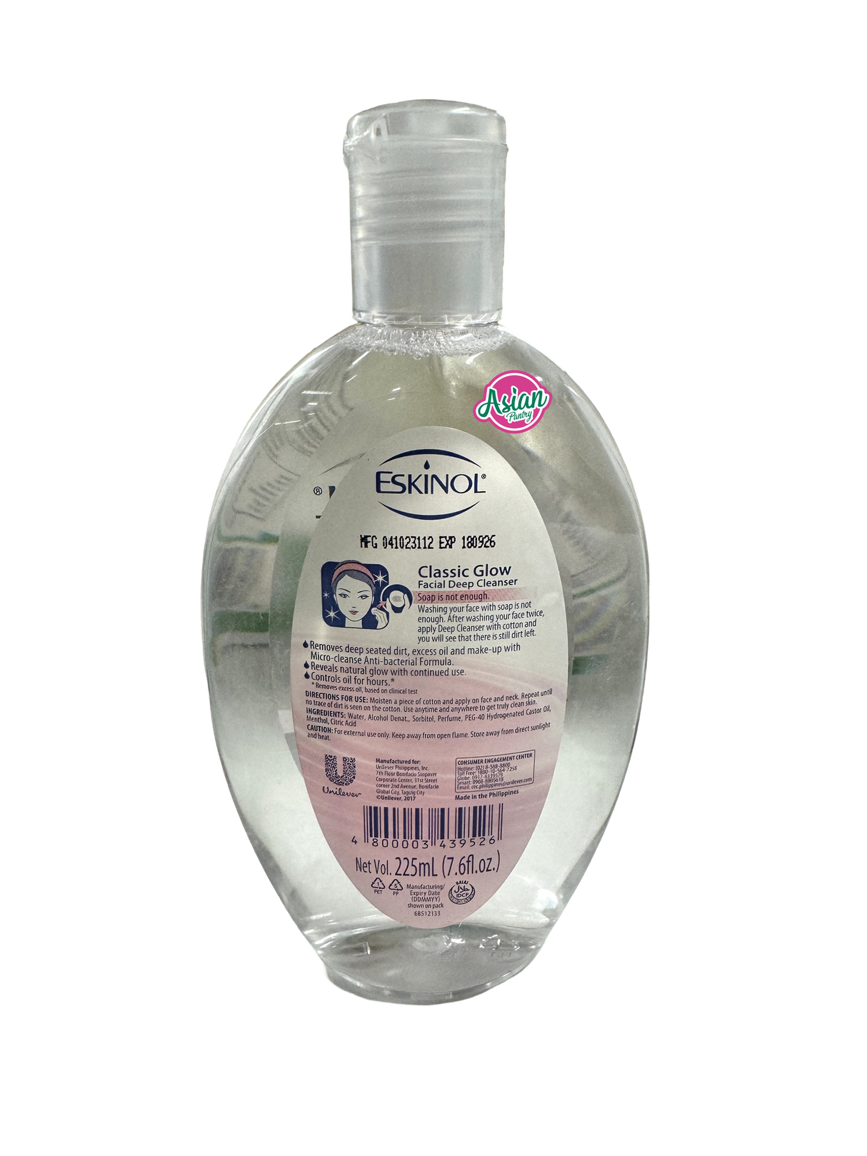 Eskinol Classic Glow Facial Cleanser 225ml