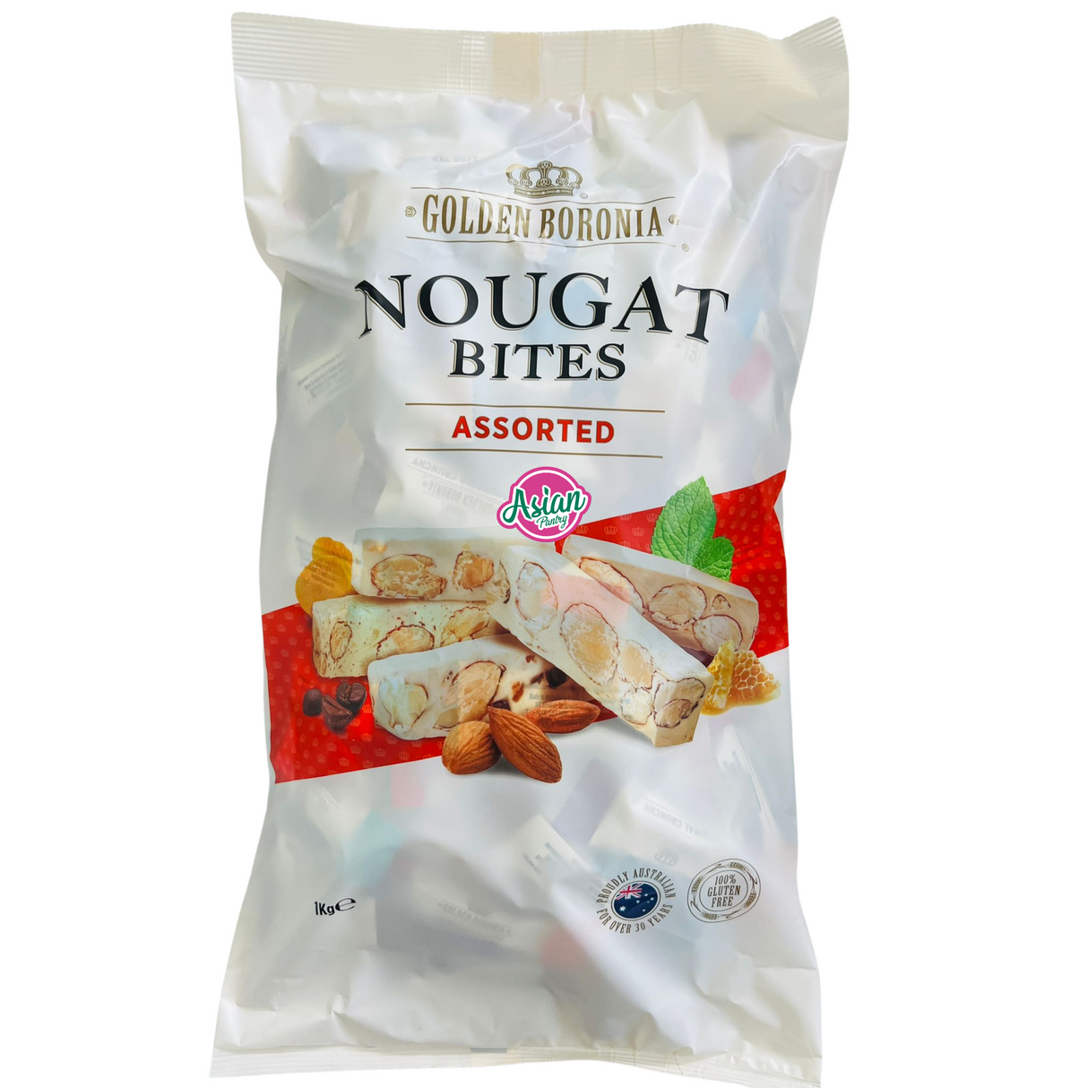 Golden Boronia Nougat Assorted 1000g