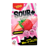 Cocoaland Lot 100 Sour Gummy Strawberry 95g