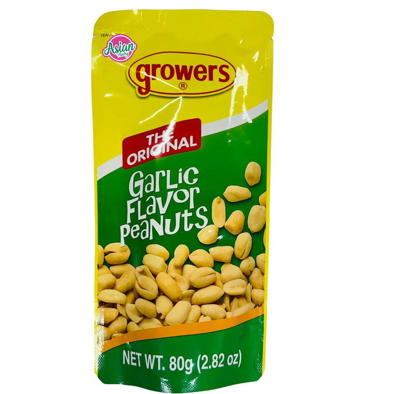 Growers The Original Garlic Peanuts Flavour  80g