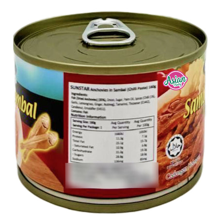 Sunstar Anchovies Sambal 160g