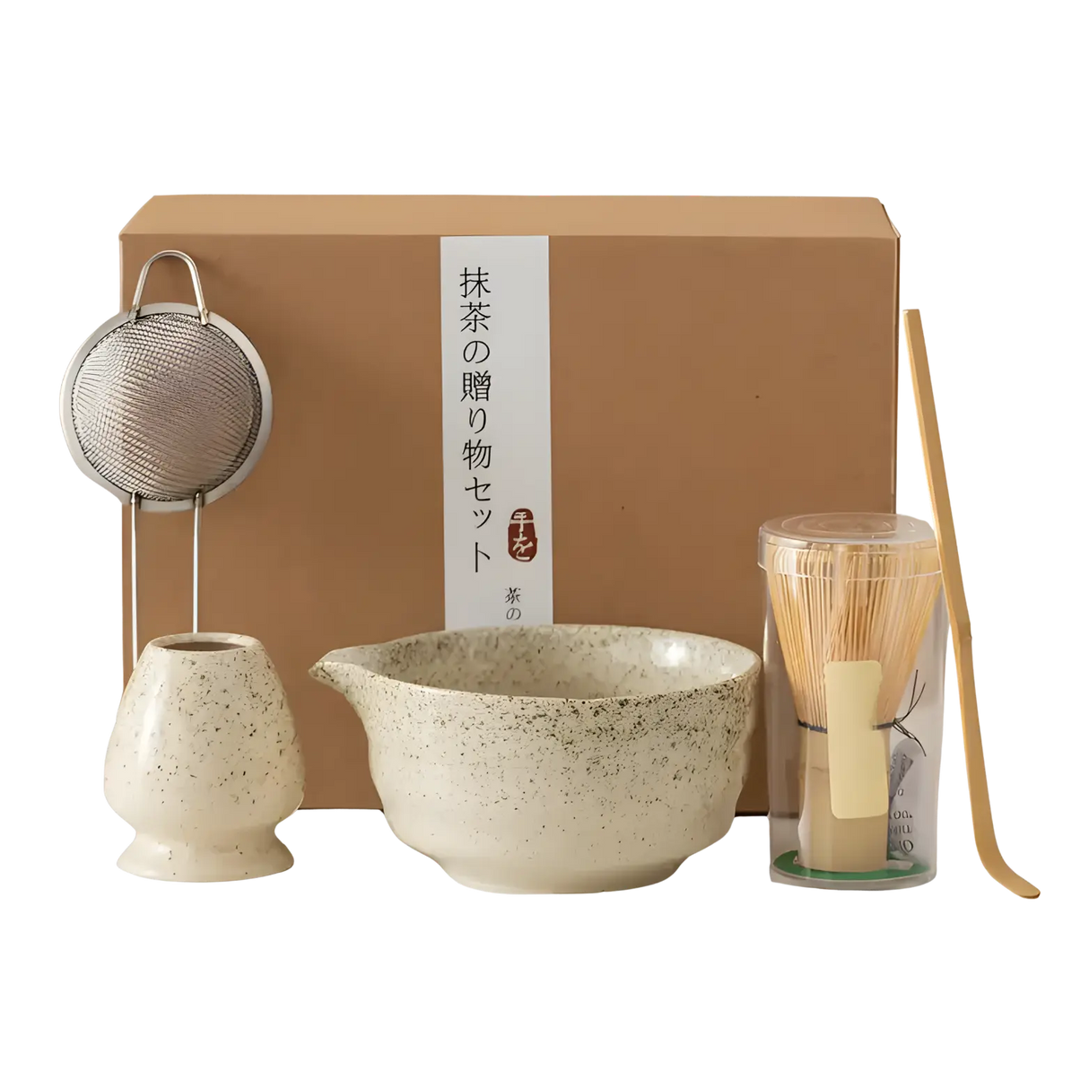 Asian Pantry Traditional Matcha Tea Set 5pc 660g