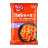 Kek Beras berbentuk Tongkat Dongwon dengan Topokki (Uncang) Pedas dan Manis 240g