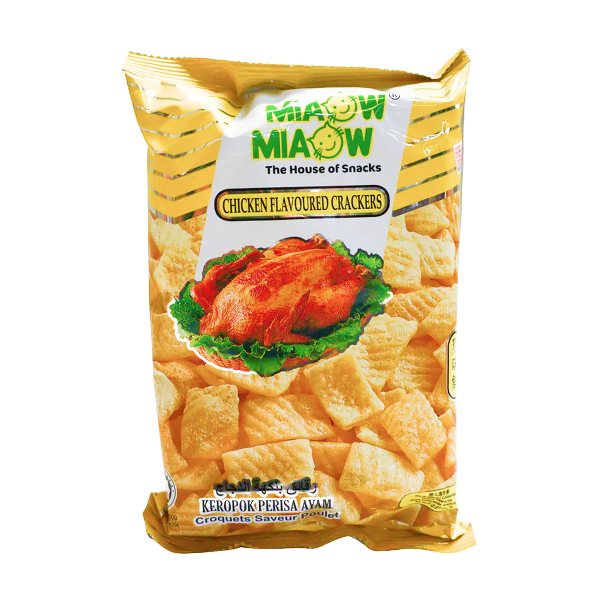 Keropok Berperisa Ayam Miaow Miaow 50g